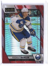 2023-24 O-Pee-Chee Platinum #160 Rasmus Dahlin Red Prism #/199