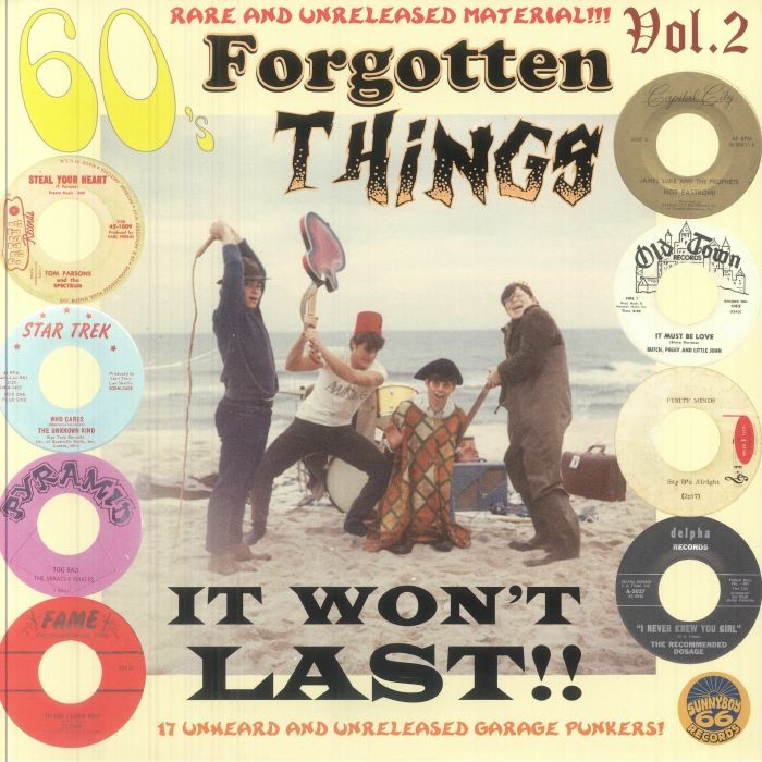 VARIOUS - 60's Forgotten Things Vol 2: It Won't Last!! - Vinyl (LP + insert)