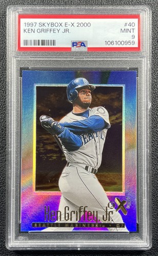 KEN GRIFFEY JR. PSA 9 1997 SKYBOX E-X2000 #40 MARINERS 0959