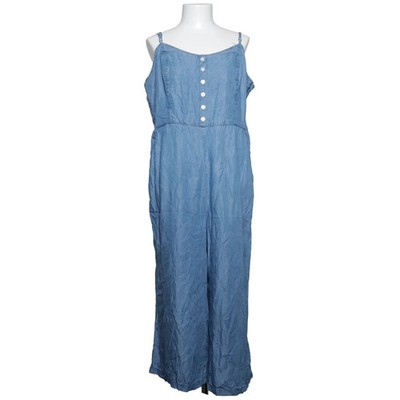 John Baner, Jumpsuit, Größe: 48, Blau, Lyocell, Einfarbig, Denim, Damen #Kil