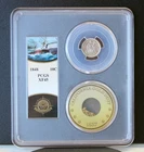 SS Central American Shipwreck 1848 Seated Liberty Dime w/Gold Pinch PCGS XF45