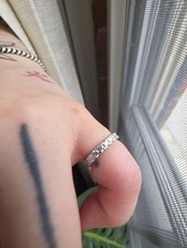 PLATINUM 3MM FRENCH PAVE LAB DIAMOND ETERNITY...
