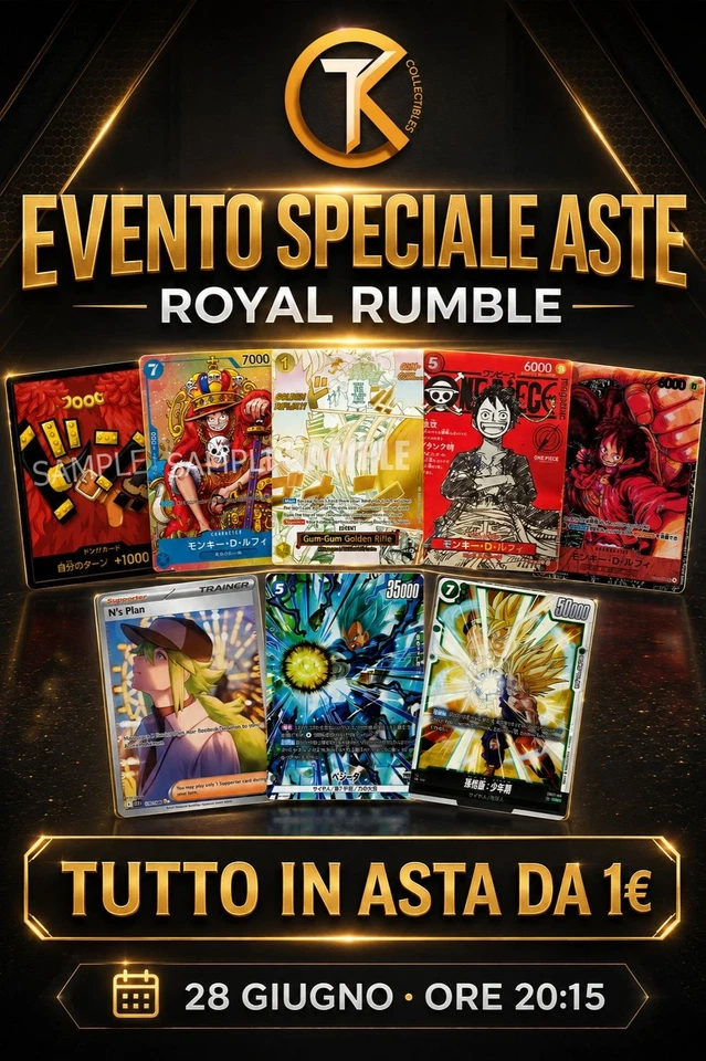 🔥[EVENTO SPECIALE] 🔥ASTE ROYAL RUMBLE - A PARTIRE DA 1 €