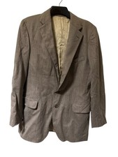 Polo University Club Ralph Lauren Blazer Mens 44 R Grey Wool Made In USA Jacket