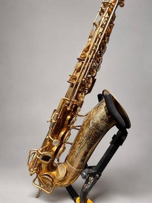 Rare 1937 Henri Selmer Paris  Radio Improved  Eb Alto Saxophone SSS Gold Plated