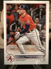 Freddie Freeman 2022 Topps #236 3 card set: Base, Gold Star, & Rainbow Foil