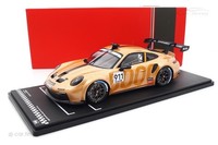 Porsche 911 (992) GT3 Cup Supercup Hungaroring 2023 Timo Glock Ixo 1:18 LEGT18-2