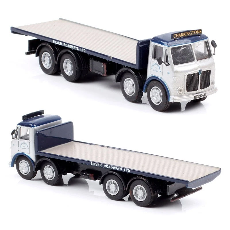 B-T Toy 1/76 Scale OO DA98 AEC Mammoth Major Flatbed Lorry Truck Model Car Toy - Image 2 of 4