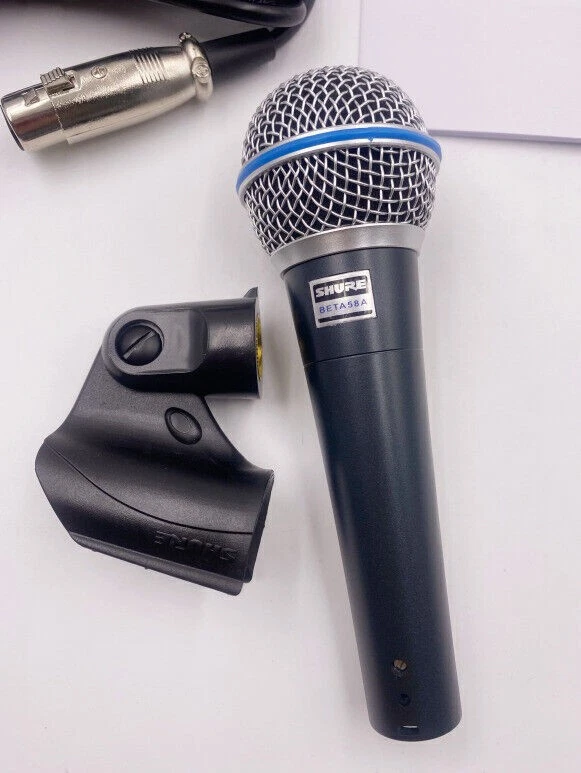 Shure Beta 58A Supercardioid Dynamic Vocal Microphone Fast Shipping US STOCK - Image 2 of 2