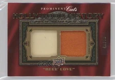 2009 Prominent Cuts Hollywood History Dual 40/99 Adam Sandler Drew Barrymore 1aj