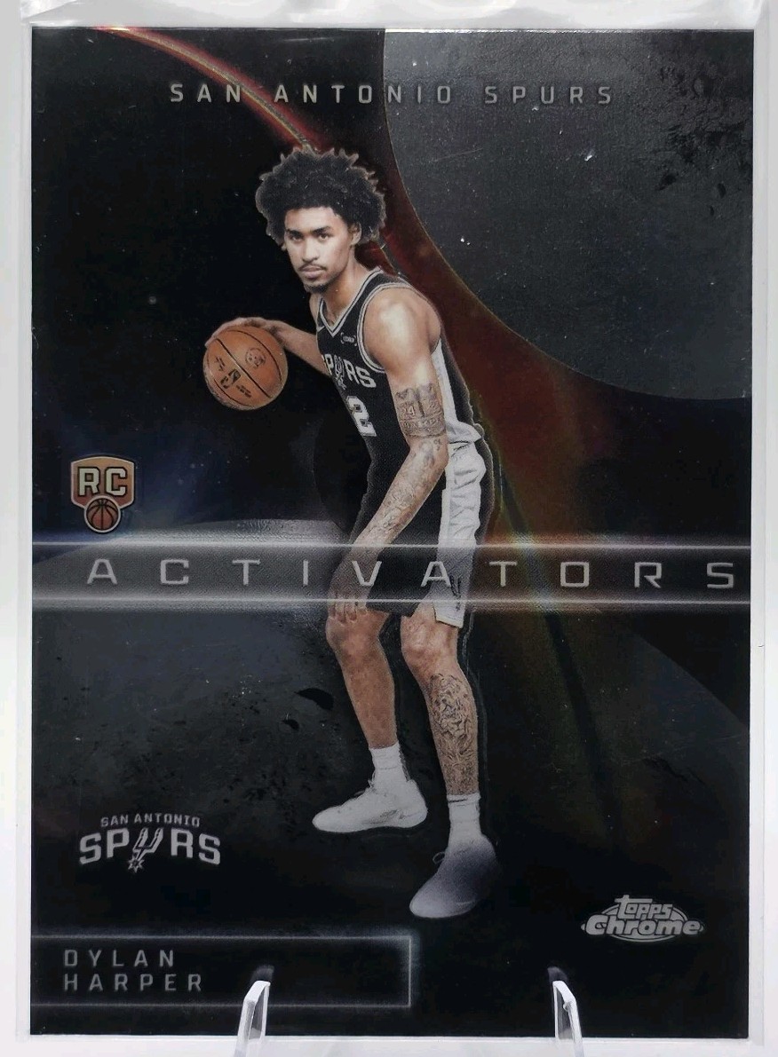 Dylan Harper 2025-26 Topps Chrome - Activators #AC-12 (RC) SPURS