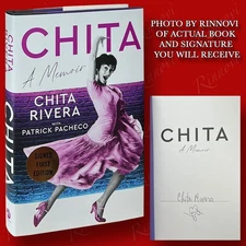 Chita SIGNED Chita Rivera (2023, HC, 1st/1st) Brand New