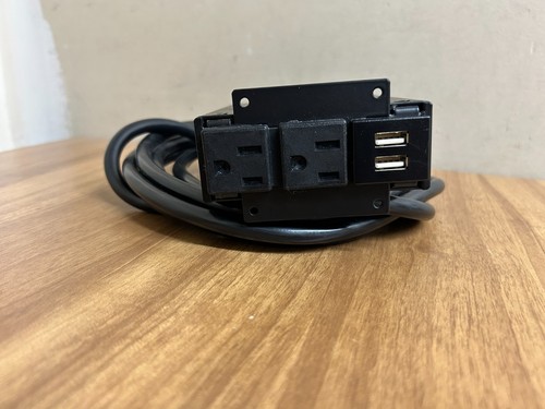 Legrand  TB672AUBK InteGreat AV Table Box insert, power and usb connections