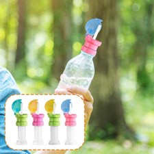 Water Bottle Straw Cap Spillproof for Boys Girls Dustproof Cute Portable for