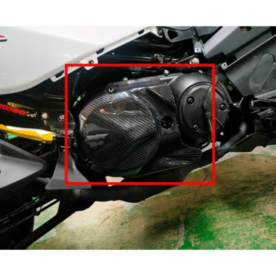 Carbon Fiber Fits For SYM MAXSYM TL500 TL508 Side Gear Cover Replacement 1SET