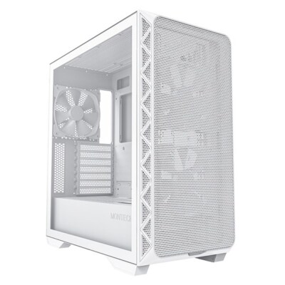 4710562744347 Montech AIR 903 Base Midi-Tower, Tempered Glass - Weiß Montech