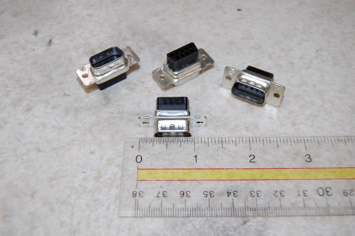 CONN, D SUBMINATURE, DB9P MALE HPD-20 SNAP IN CONTACT Tyco Amp