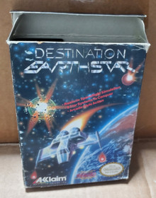Destination Earthstar complete in box nintendo nes game