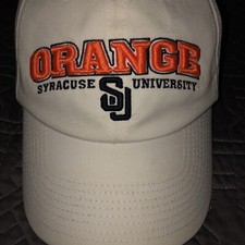 Vintage Syracuse University Baseball Cap Orangeman  Embroidered Mascot TOW