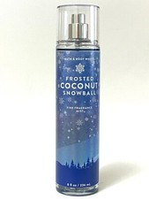 1 BATH  BODY WORKS FROSTED COCONUT SNOWBALL BODY SPRAY FINE FRAGRANCE MIST 8 OZ
