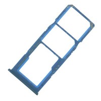 Samsung Galaxy A70 SM-A705F Sim Tray Sim Karte Halter Holder Einschub Blau