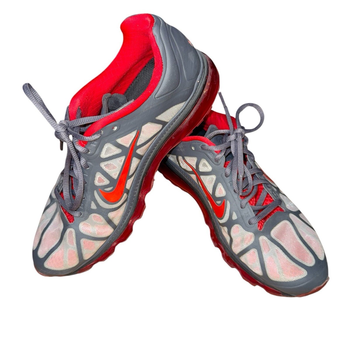 Nike Air AE Fitsole Running Shoes Women’s Size 10 Grey Red