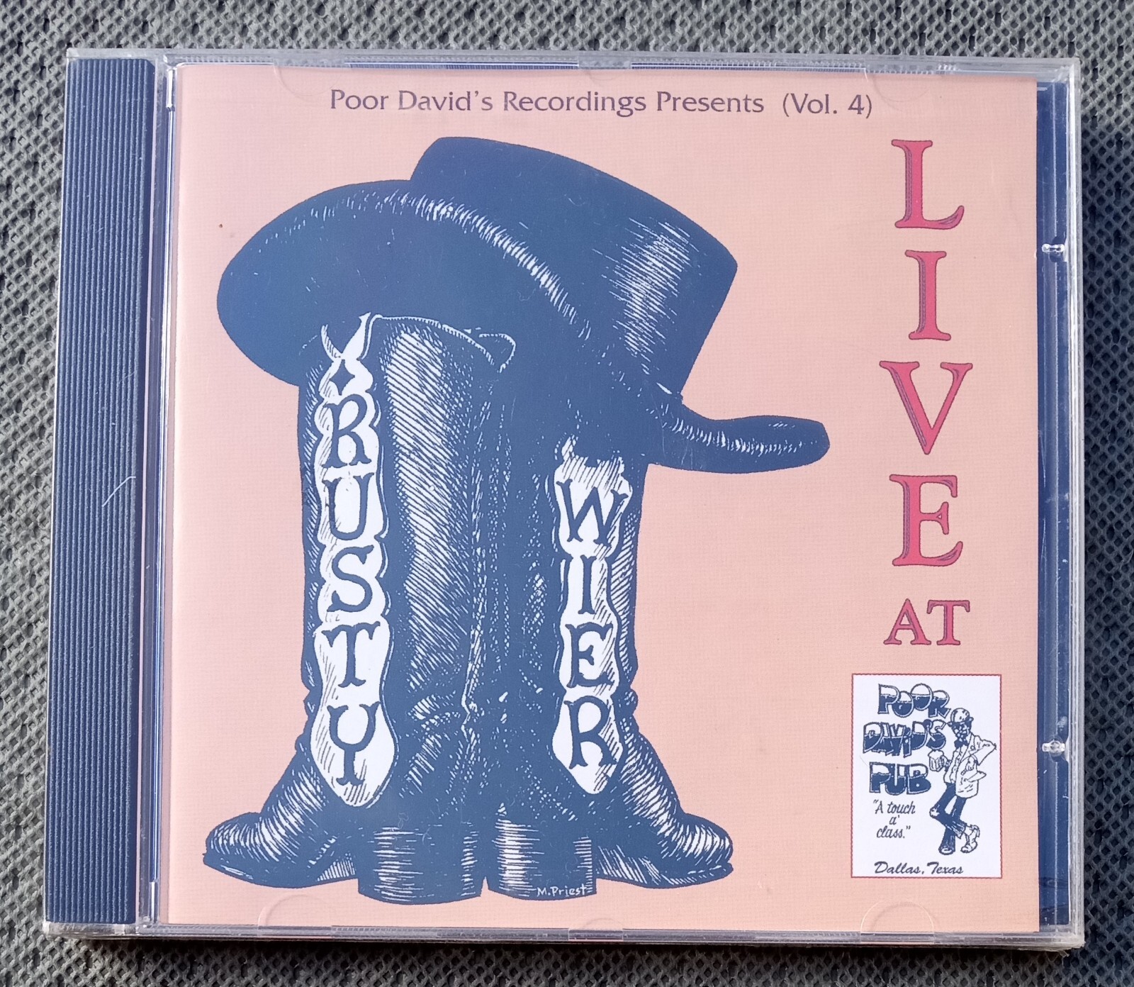 RUSTY WIER - Live At Poor David's Pub (PDR) CD - NEW 733792308527| eBay