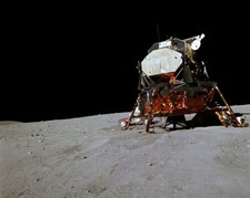APOLLO 16 LUNAR MODULE ON MOON NASA 8x10 GLOSSY PHOTO PRINT