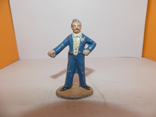 Figurine Quiralu Cirque – Monsieur Loyal – Aluminium 1:32 (60mm) – état TB
