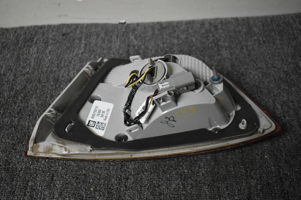 Chevrolet Cruze 2016-2017 lámpara de respaldo izquierda fabricante de fábrica Foto 3 de 4