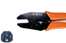 GIZWIZ Interchangeable RF Coax Ratchet Crimp Tool RG58 RG59 RG6 RG142