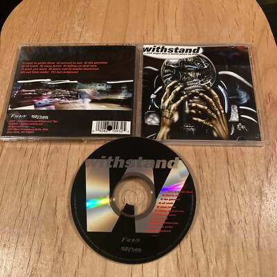 Withstand   And Anger Was A Warm Place To Hide CD 1st US press cro-mags leeway