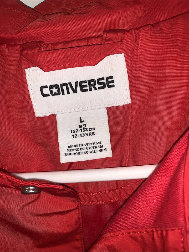 Chaqueta Escolar Niños Linda Moda Vintage Converse Chaqueta Niños L (12-13) RARA Foto 4 de 4