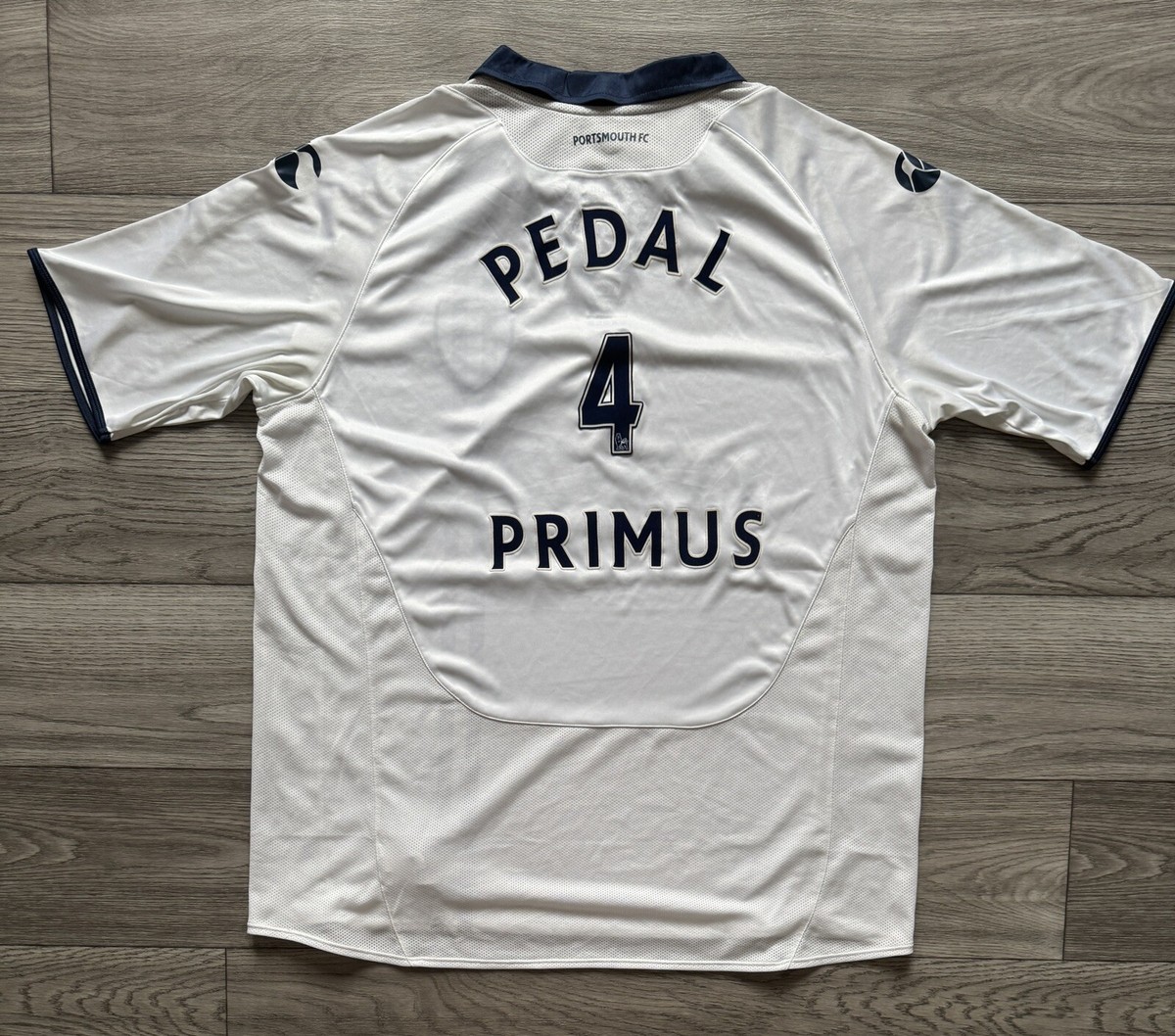 Maillot Extérieur Portsmouth 2009/2010 Canterbury - Taille XL Adulte - Blanc - État Moyen