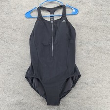 Adidas One Piece Swimsuit Womens 16A Black Pr...