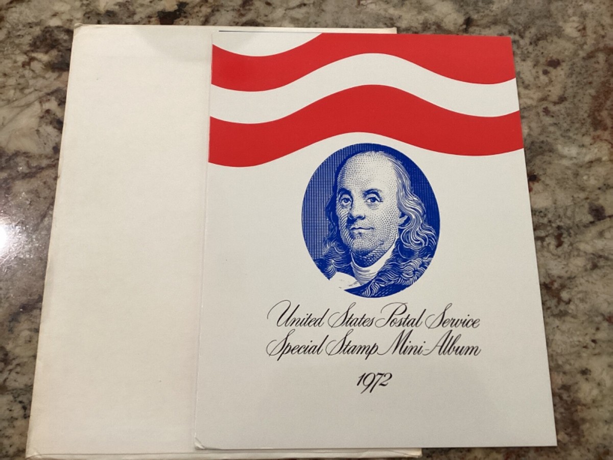 1972 - USPS Special Stamp Mini Album - Excellent Condition | eBay