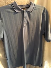 Men's Arrow USA 1851 Polo Shirt Size L/G Short Sleeve light Blue pre owned