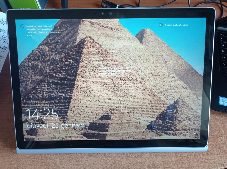 NOTEBOOK MICROSOFT SURFACE BOOK 1 13,5" CPU I5-6300 RAM 8GB SSD 128GB TOUCH - Immagine 4 di 4