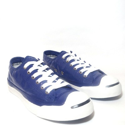 blue shiny converse