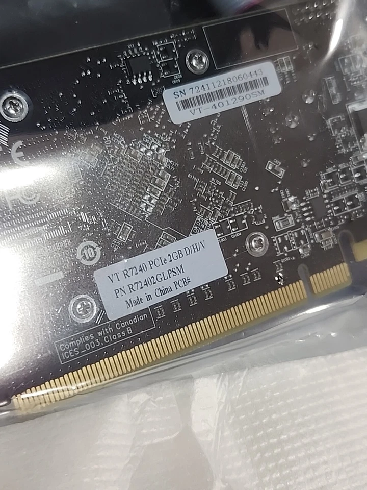 VisionTek 900701 AMD Radeon R7 240 PCIe 2GB DDR3 Graphics Video Card 1.6GHz - Image 4 of 4