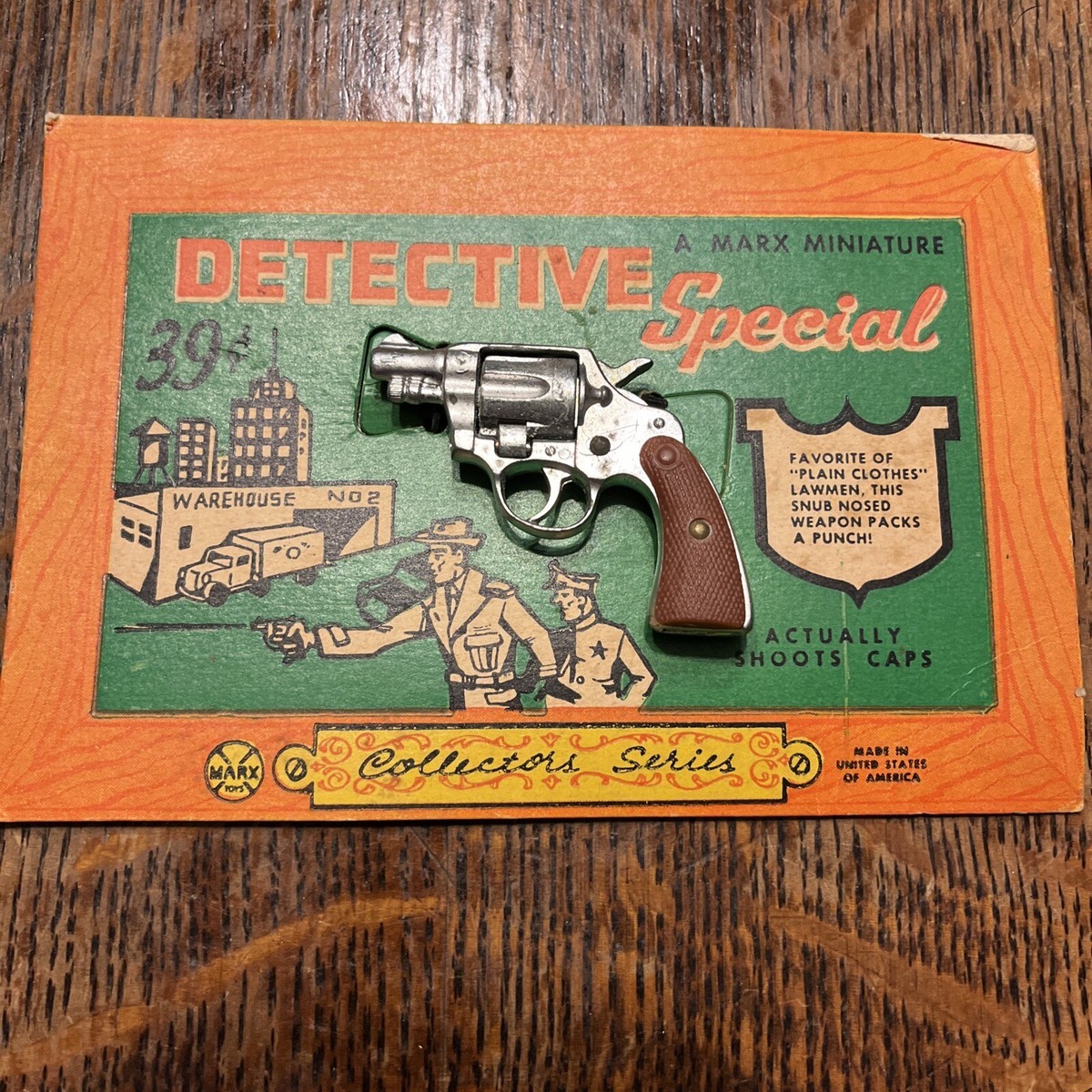 Detective 38 Special Vintage Marx Miniature Toy Cap Gun - Original