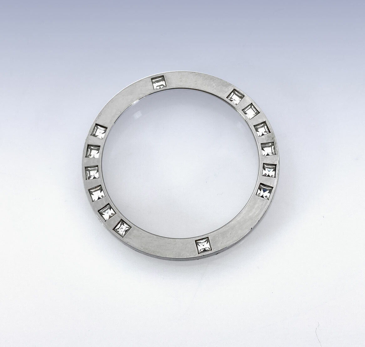 Beheer entiteit Geneeskunde BEZEL Ring for SWATCH Women&#039;s YLS430C Fancy Me Silver-Tone w Crystals  | eBay