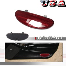 10295148 Inner Door Panel Reflector Plate Light Cap Red For Corvette 1997 -2004