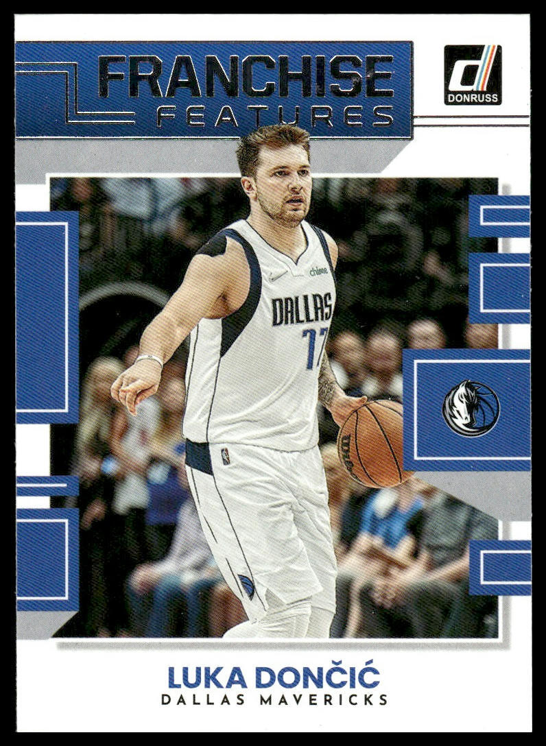 2022-23 Donruss #26 Luka Doncic Franchise Features Dallas Mavericks
