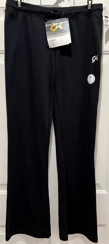 PANTALÓN DEPORTIVO GK WARM UP JUNIOR LG 10-12 NEGRO ALGODÓN/POLIÉSTER AJUSTE GIMNASIO ALEGER J10+ Foto 2 de 4