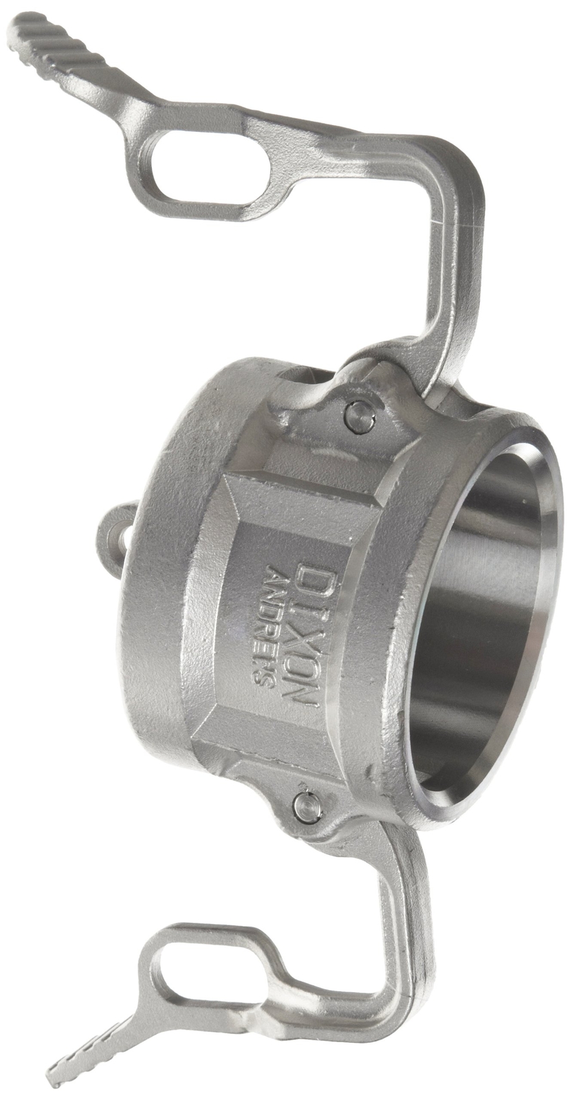 Dixon 200DC-LSS Lockable 316 Stainless Steel M x Groove Hose Dust Fitting