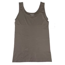 Yummie Tank Shaper Top Brown Mink Seamless Shaping Firm Control Compression Lena