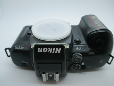 NIKON N5005 35mm SLR FILM CAMERA with Nikon FX AF mount Tested and Working  Good