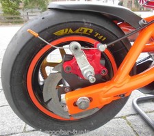 Pocket Bike Aufkleber Felge Minimoto Disc Wheel Sticker Aufkleber GRC 6,5" 50835