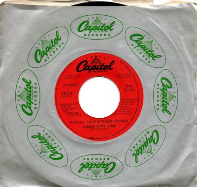 Natalie Cole & Peobo Bryson:Gimme some time/Love will find you:US Capitol:1979